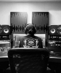 Brandon Moore Mixing Studio GIK Acoustics Alpha Series
