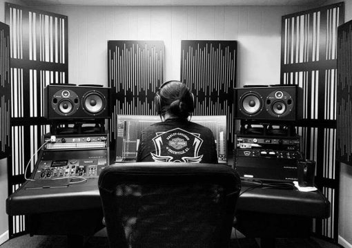 Brandon Moore Mixing Studio GIK Acoustics Impression Series Pro